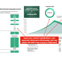 Download the full Roth 401k calculator