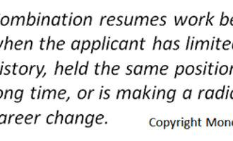 combination resume