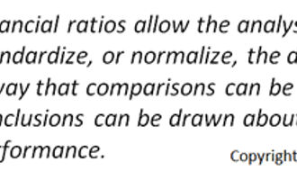 financial ratios