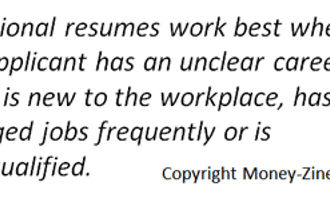 functional resume