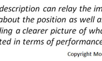 job descriptions