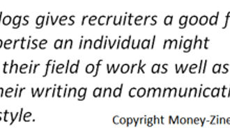 jobs and blogs