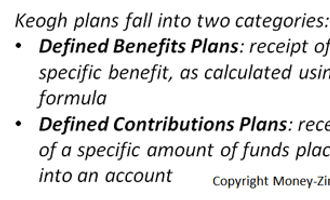 keogh plans