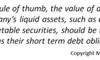 liquidity ratios
