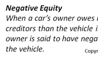negative equity