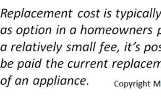 replacement cost