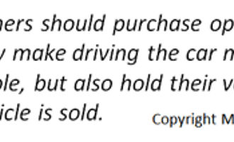 selecting car accessories