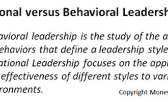 situational versus behavioral