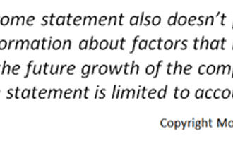 analyzing income statements