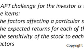 arbitrage pricing theory