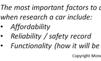 researching a car