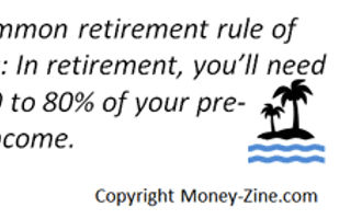 retirement income needs