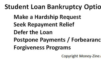 student loan bankruptcy options