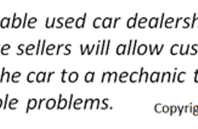 buying used cars