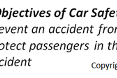 car safety objectives