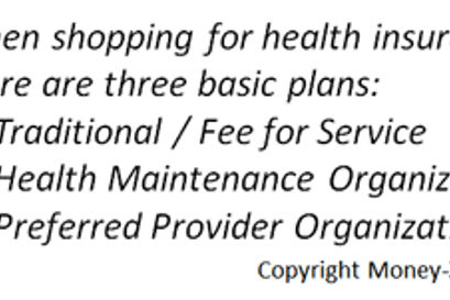 types of health insurance