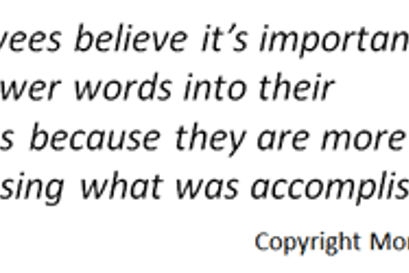 interview power words
