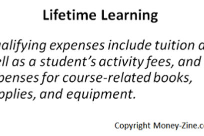 lifetime learning credit