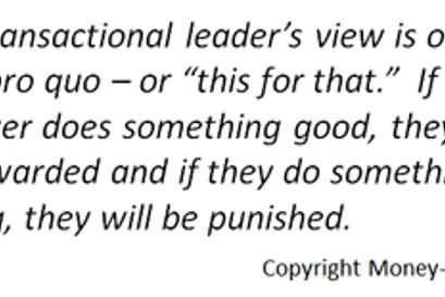 transactional leaders